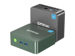 The GMKtec Nucbox G3 Plus Mini PC has four USB 3.2 ports, two HDMI ports, one USB Type-C port, one RJ45 Ethernet port (2.5Gbps), and a 3.5mm audio jack. (Image source: GMKtec)