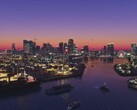 The new GTA 6 short video shows Vice City at night, but many fans are focusing primarily on the Ferris wheel’s missing reflection.