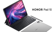 The Honor Pad 10 has an optional stylus and Bluetooth keyboard case. (Image source: Honor)