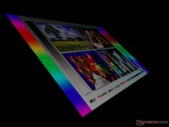 Viewing-angle analysis LG Gram Pro 16