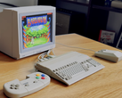 The mini monitor for the Amiga 500 Mini and C64 Mini pictured (image source: Press Any Key to Continue YT)