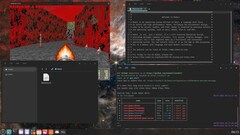 Redox OS 0.9.0 desktop (Image source: Redox)