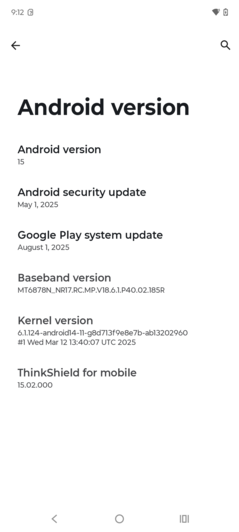 Software on the Motorola Moto G86 Power