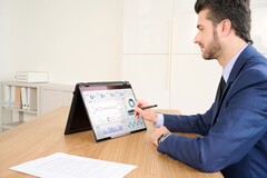 MSI Summit E16 Flip and the Summit E16 Flip Evo are now available with Intel Alder Lake-P and Nvidia RTX 3050 Ti graphics. (Image Source: MSI)