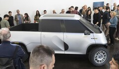 TELO debuted a model of its diminutive electric pickup truck earlier this week. (Image source: TELO)