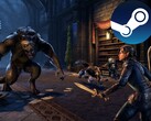 The Elder Scrolls Online takes place before the events of The Elder Scrolls V: Skyrim. (Image source: Bethesda, Steam, edited)