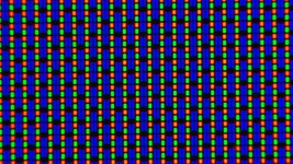 Subpixel structure OLED panel