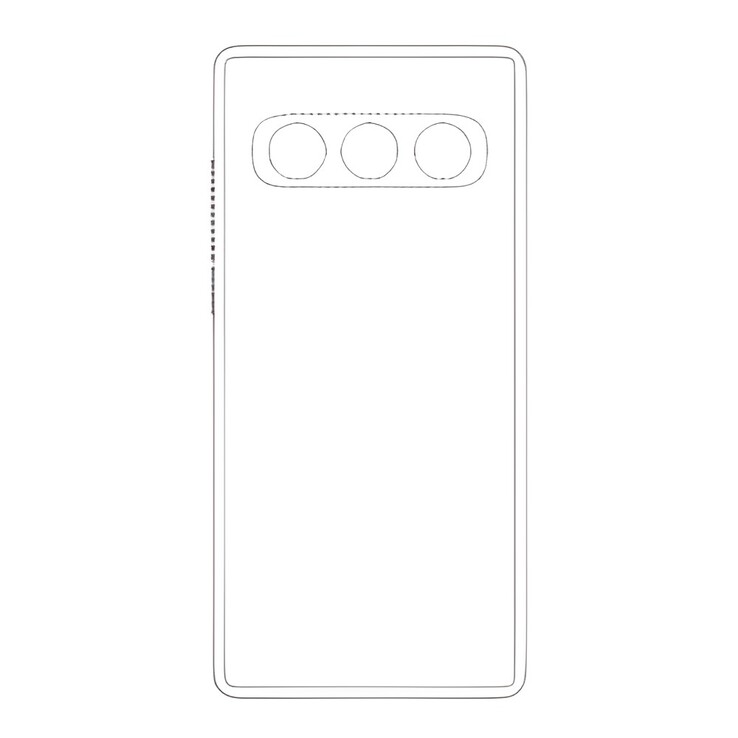 The alleged camera design of the Galaxy S27 Ultra from the WIPO design database.