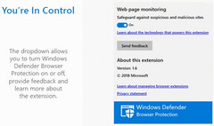 Windows Defender extension for Chrome (Source: Chrome Web Store)