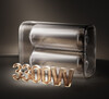 The Xiaomi Mijia Smart Crystal Dual Tank Electric Water Heater 60L P10. (Image source: Xiaomi)