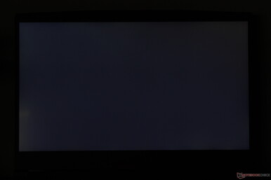 Slight uneven backlight bleeding along the bottom left