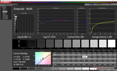 Grayscale after calibration