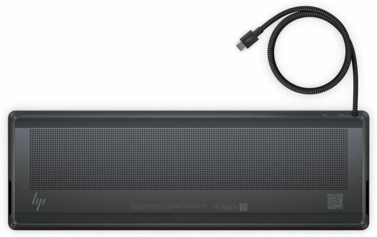 Some Eliteboard G1a units feature a fixed USB Type-C cable.