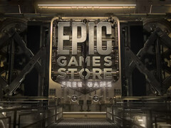 Epic Games is rumoured to be giving away two new games to end September 2025, logo pictured. (Image source: Epic Games Store)