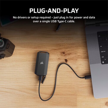 The USB cap should always be attached when not in use. (Image source: Corsair)