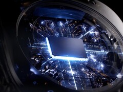Artistic render of Galaxy Watch Ultra's processor.