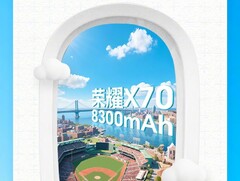 The X70&#039;s killer spec is official. (Image source: Honor)