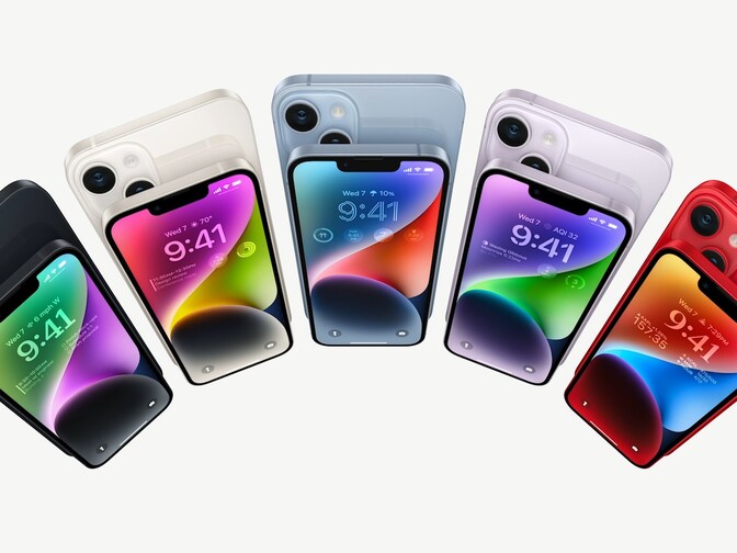iPhone 14 and iPhone 14 Plus announced with an A15 Bionic SoC, two