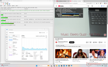 LatencyMon shows no major DPC issues or dropped frames during 4K60 video playback