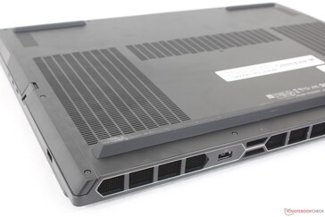 Plenty of ventilation grilles