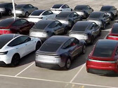 New Model Y Juniper refresh units are ready for delivery at Giga Texas (Image source: Brad/YT)
