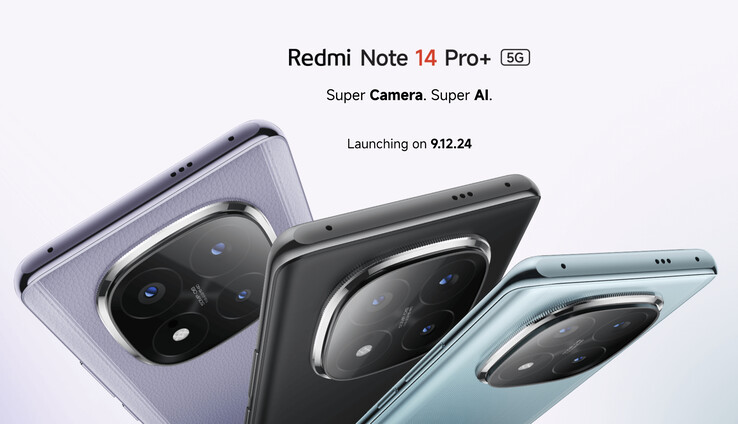 The Redmi Note 14 Pro Plus will launch next week alongside the cheaper Redmi Note 14 and Redmi Note 14 Pro. (Image source: Xiaomi)