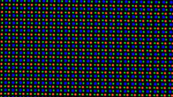 Subpixel structure (outer display)