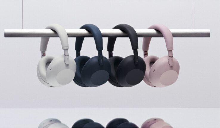 The Sony WH-1000XM6 in its four colour options.