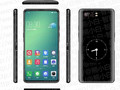The secondary display is placed on the back, under the camera setup. (Source: Weibo)