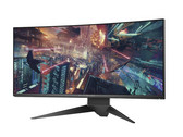 The new 34-inch Alienware gaming monitor. (Source: Dell)