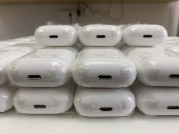 AirPods (2?) cases. (Source Twitter/Mr-white)