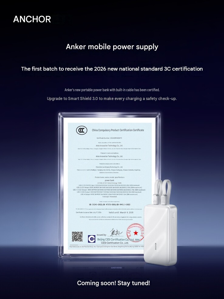 The new 55W Zolo Power Bank brings upgraded protections against fire and explosion