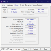 CPU Z Memory