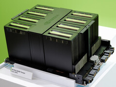 Nvidia B200 … (photo: Andreas Sebayang/Notebookcheck.com)