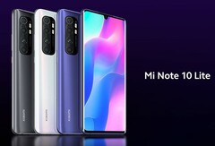 The Mi Note 10 Lite will arrive on April 30 alongside the Redmi Note 9 series. (Image source: Xiaomi)