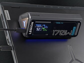 The 170W Legion PB9 power bank costs around $82 in China. Pictured: a promo picture of the portable charger on top of a laptop.