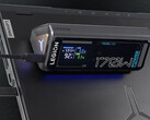 The 170W Legion PB9 power bank costs around $82 in China. Pictured: a promo picture of the portable charger on top of a laptop.