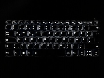 Lenovo IdeaPad S530 - Keyboard backlight