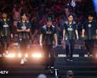 The MongolZ team lineup (pictured) at the opening ceremony of the ongoing Blast Major in Austin. (Image source: HLTV)