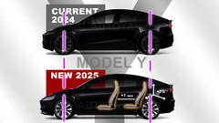 Model Y Juniper redesign render (image: AutoYa/YT)