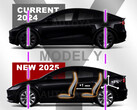 Model Y Juniper redesign render (image: AutoYa/YT)