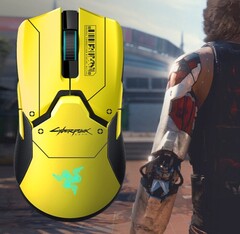 Razer Viper Ultimate Cyberpunk 2077 Edition gaming mouse (Source: Razer)