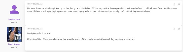 GameCube emulator improvements discussed on ResetEra forums (Image source: screenshot, ResetEra forums)