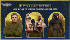 The Alluring Wreath, Lords of Skalitz caparison, Warhorse Armor Set, and Cutpurse Armor Set, previously only available through Twitch drops. (Image Source : Steam)