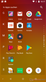 App drawer