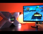 Tech YouTuber Macho Nacho has faithfully recreated the 2000 Xbox prototype – for the first time in a playable form. (Image source: Macho Nacho Productions via YouTube)