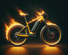 E-bike fires can occur during battery charging, but also during storage (symbolic image: Dall-E / AI)