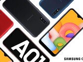 The Galaxy A01. (Source: Samsung)
