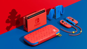 Nintendo Switch Mario Red & Blue Edition console. (Image source: Nintendo)