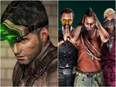 Sam Fisher from Splinter Cell: Blacklist (left) and Far Cry franchise villians.
